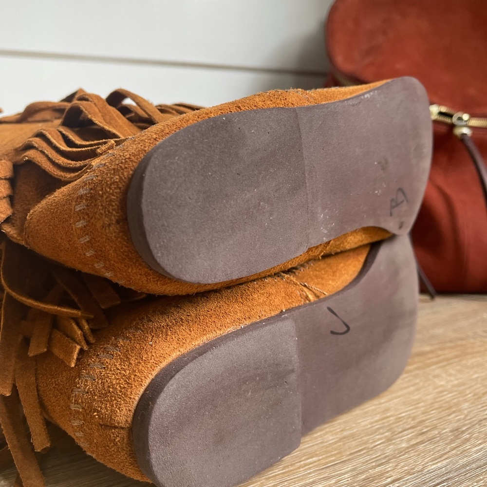 Minnetonka 3 Layer Fringe Boots - image 3